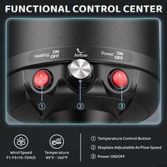 EGFKI secador-perro-ajustes velocidad temperatura: control preciso para razas diferentes.