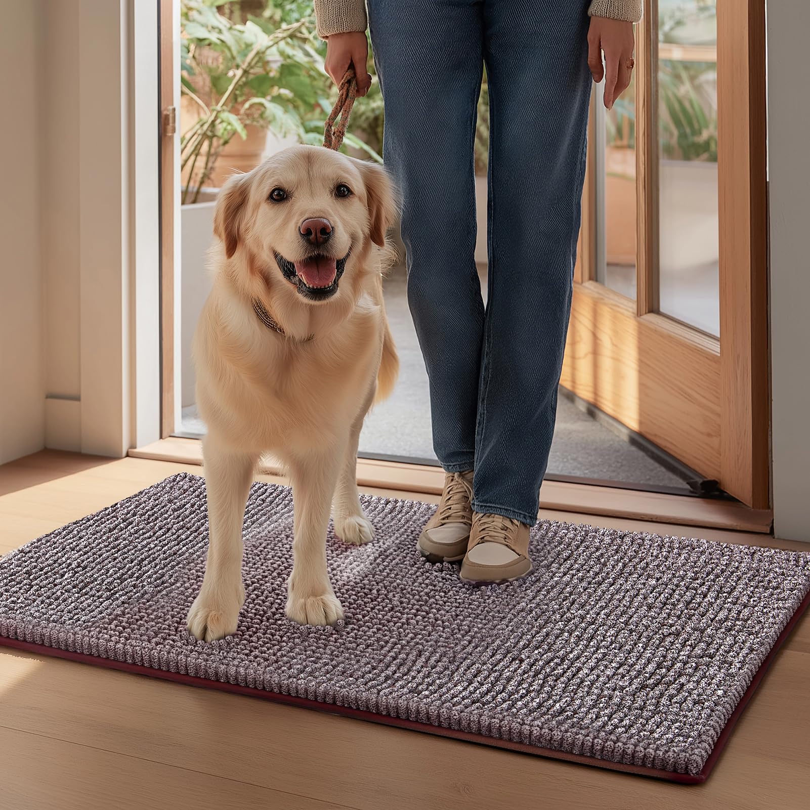 Alfombra EHEYCIGA para entrada absorbe humedad de patas mojadas