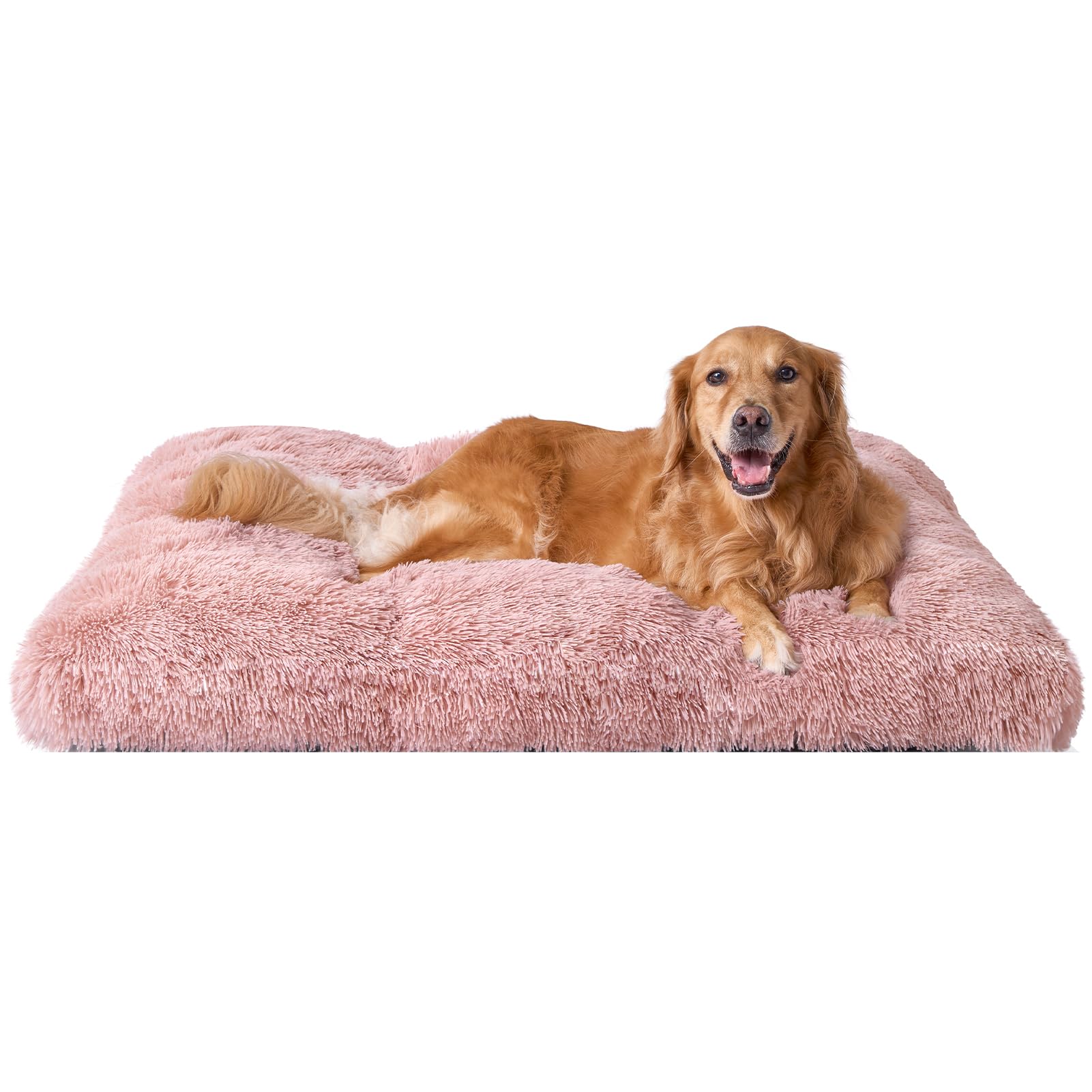 Cama EHEYCIGA para jaula con superficie de felpa suave, ideal para perros XL.