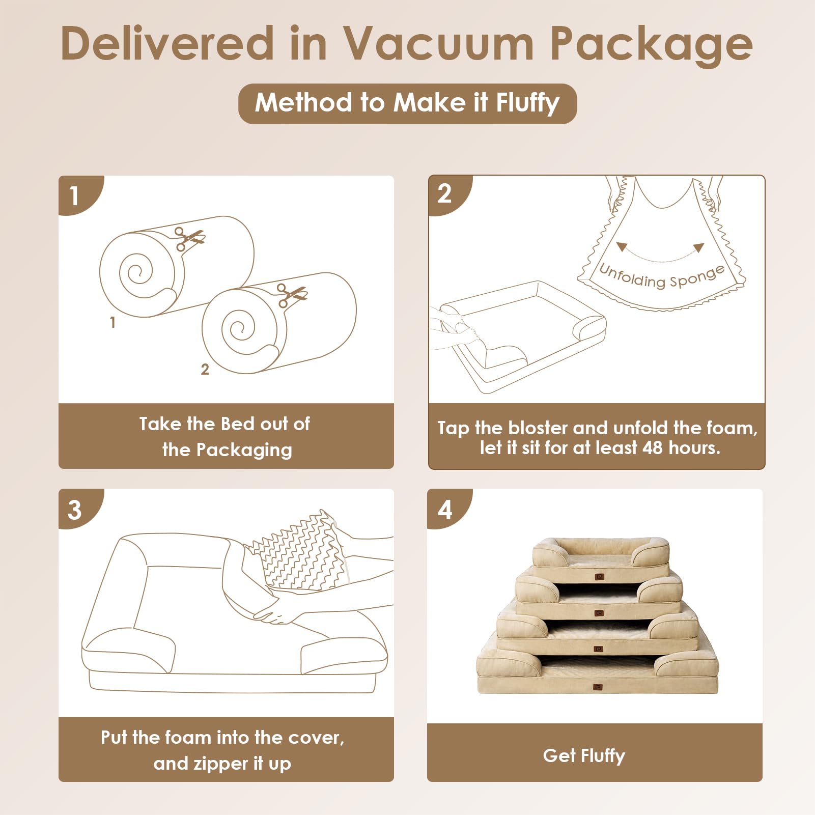 Funda desmontable y lavable para limpieza fácil.