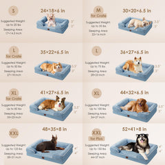Funda impermeable EHEYCIGA para cama de perro, evita manchas y humedad.
