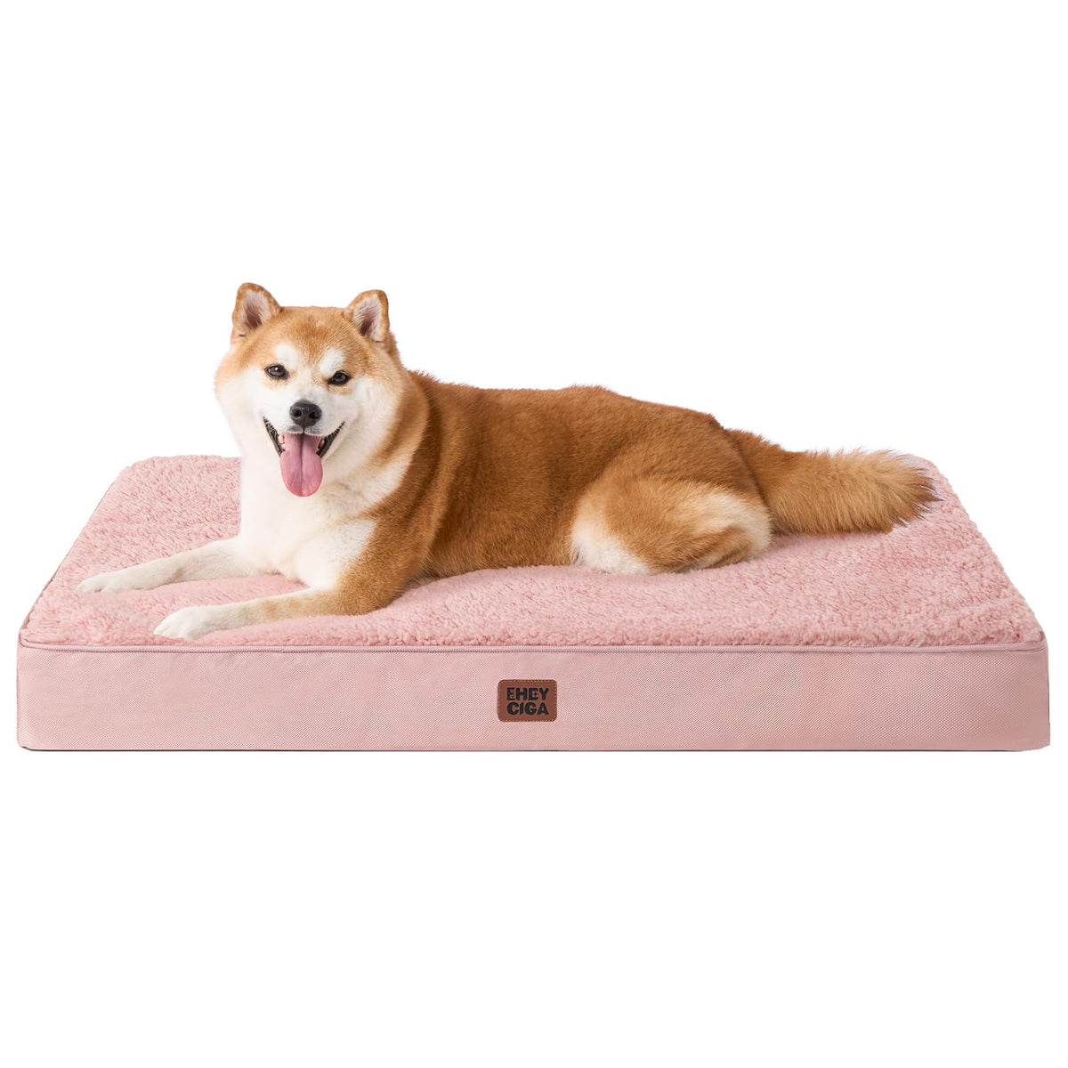 Cama ortopédica EHEYCIGA para perros grandes con funda lavable