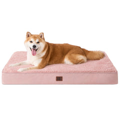 Cama ortopédica EHEYCIGA para perros grandes con funda lavable