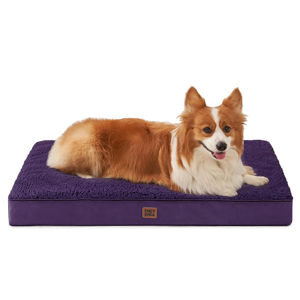 Cama ortopédica EHEYCIGA para perro grande con funda removible y lavable.