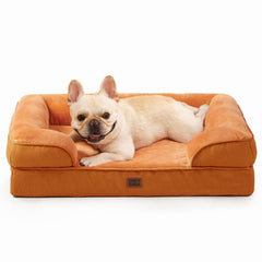 Cama ortopédica EHEYCIGA para perro mediano con funda impermeable