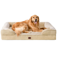 Cama ortopédica EHEYCIGA para perros XL, visión general, ofrece soporte estable