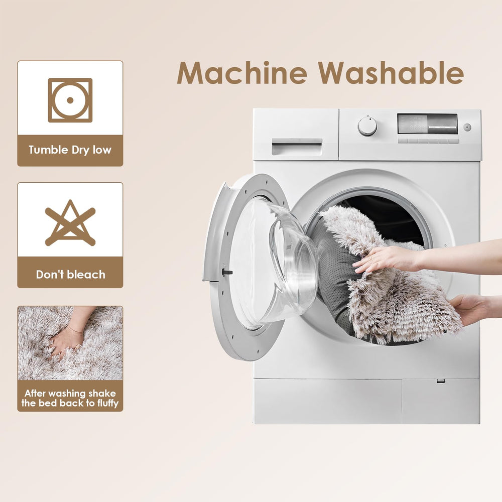 Cama EHEYCIGA con funda removible para lavar fácilmente.