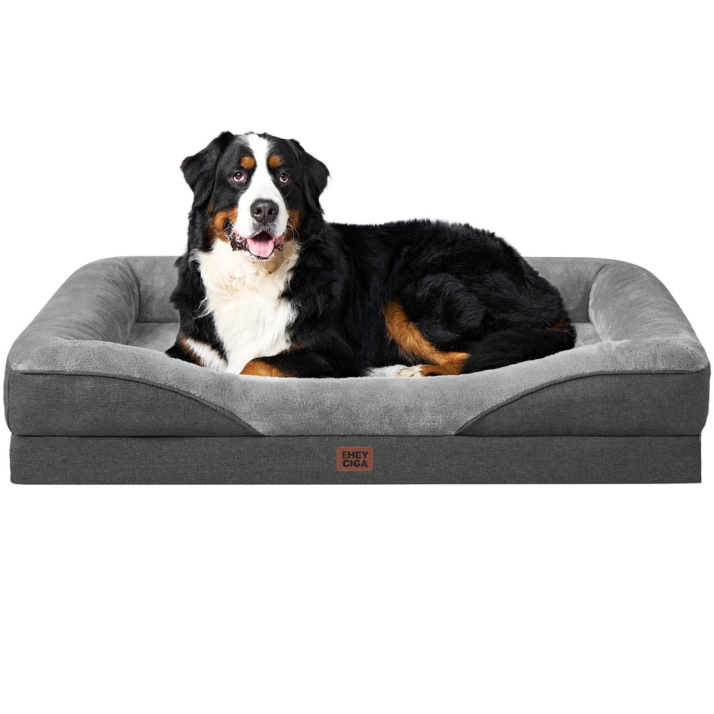 Cama EHEYCIGA con espuma de memoria extragrande para mayor soporte y confort.