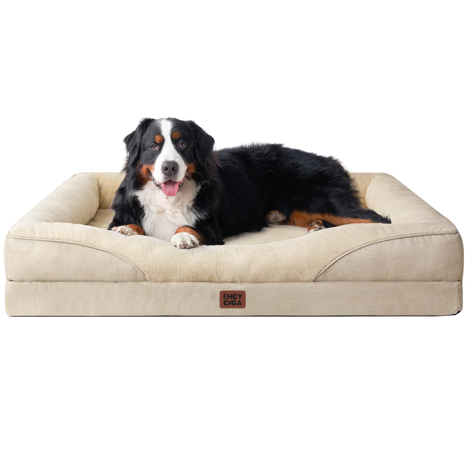 Cama EHEYCIGA con espuma de memoria XXL para un descanso cómodo.