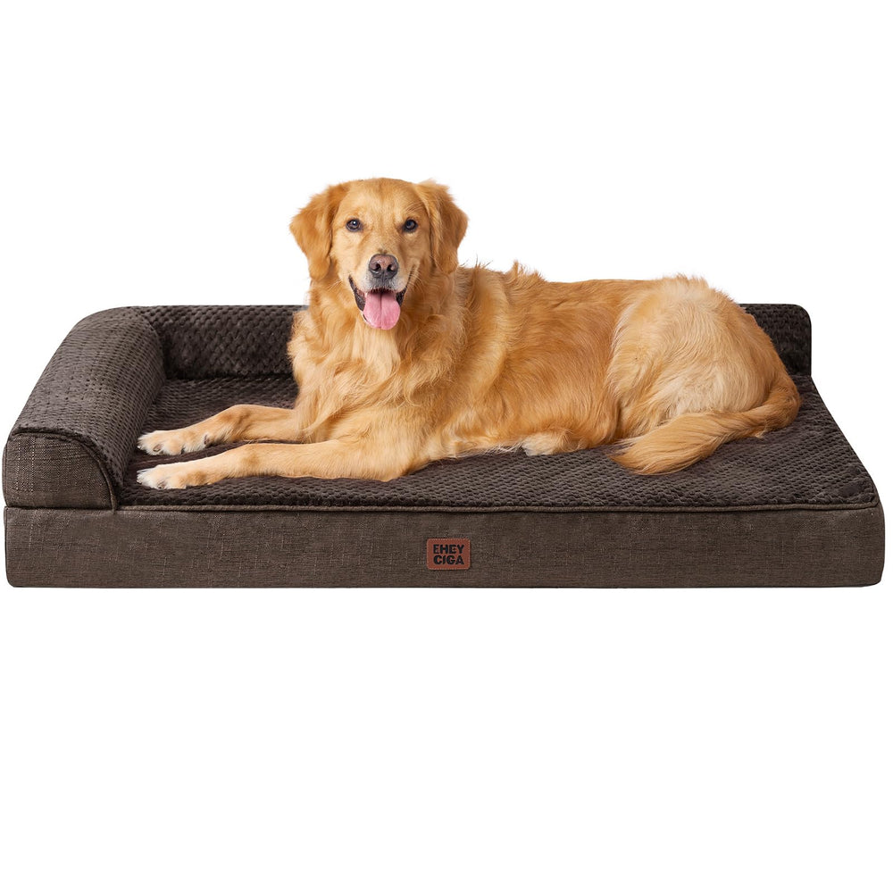 Cama EHEYCIGA extragrande con espuma de memoria para confort suave.