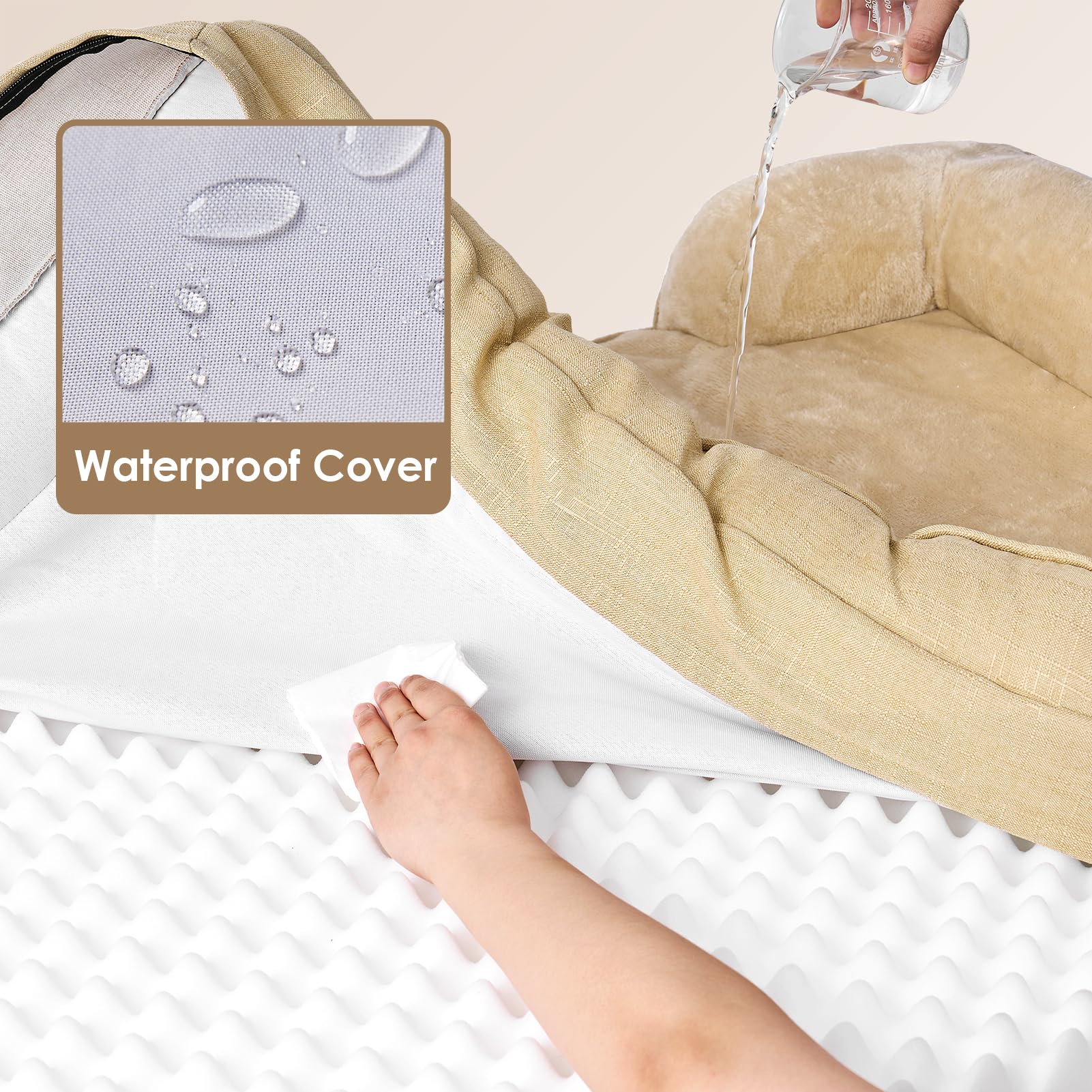 Funda impermeable de EHEYCIGA para mantener seca la superficie.
