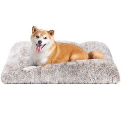 Cama EHEYCIGA para perro grande con pelaje sintético suave y cálido.