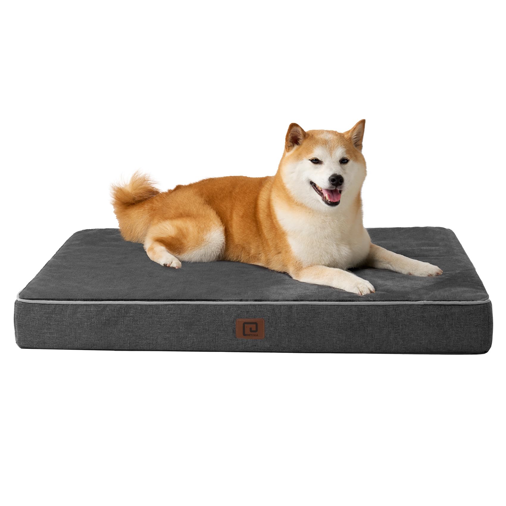 Cama EHEYCIGA con forro impermeable protege la espuma y evita filtraciones
