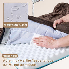 Funda impermeable y lavable de EHEYCIGA para limpieza fácil.