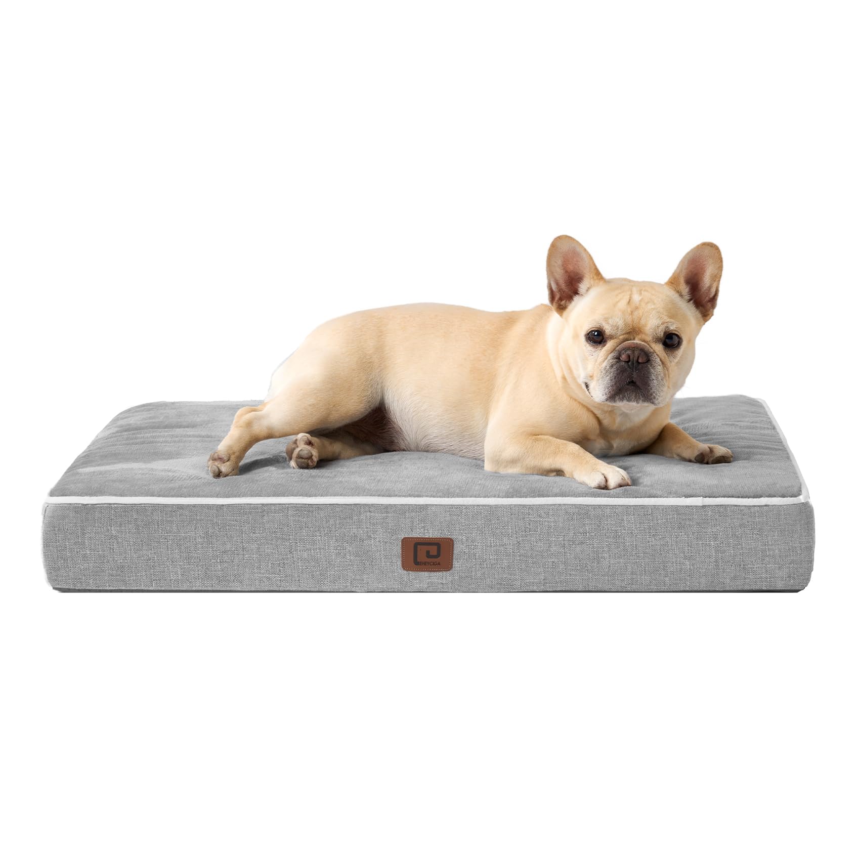 Cama para perros EHEYCIGA con forro impermeable para protección ante derrames.