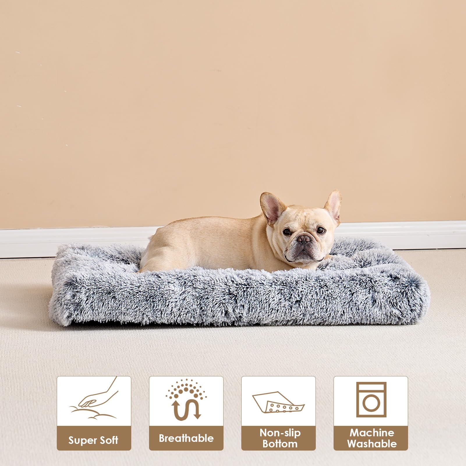Cama EHEYCIGA para perros medianos, ideal para momentos de descanso.
