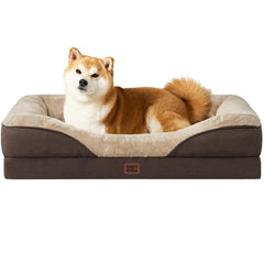 Cama EHEYCIGA de memoria para perros medianos con soporte cómodo