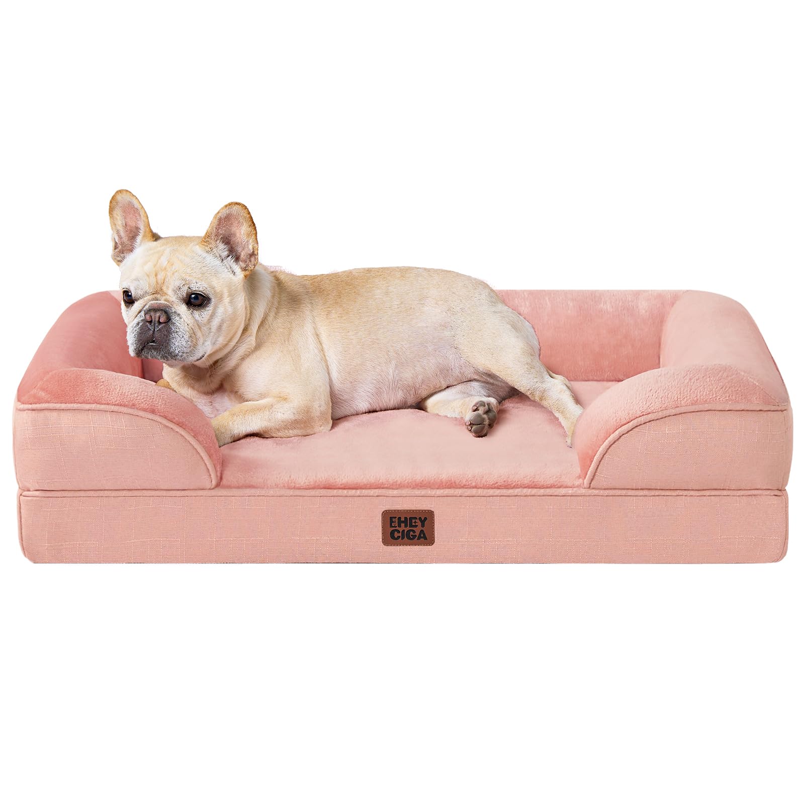 Cama ortopédica EHEYCIGA con espuma memoria para soporte cómodo