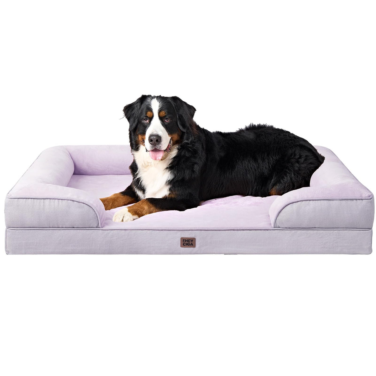 Cama ortopédica EHEYCIGA XXL, espuma de memoria para perros grandes.