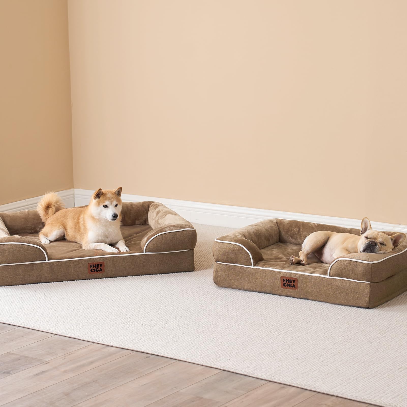Cama EHEYCIGA disponible en tamaños mediano, grande y extragrande