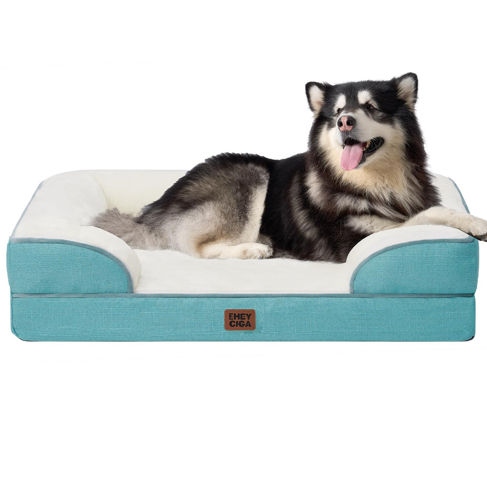 Cama ortopédica EHEYCIGA XL con espuma de memoria para mayor comodidad