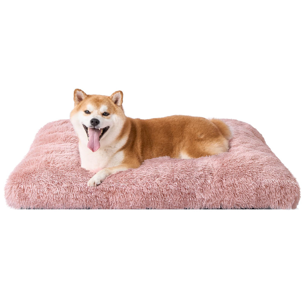 Cama EHEYCIGA para perros grandes, vista frontal, suave y acogedora.