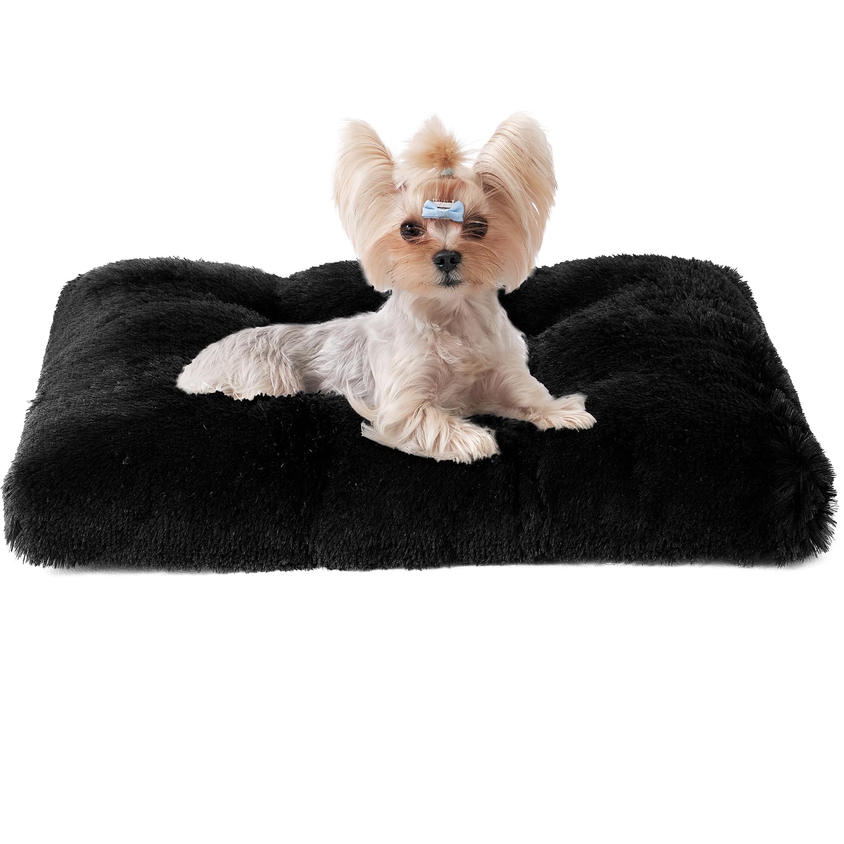 Cama suave EHEYCIGA para perro pequeño, pelaje esponjoso y cálida