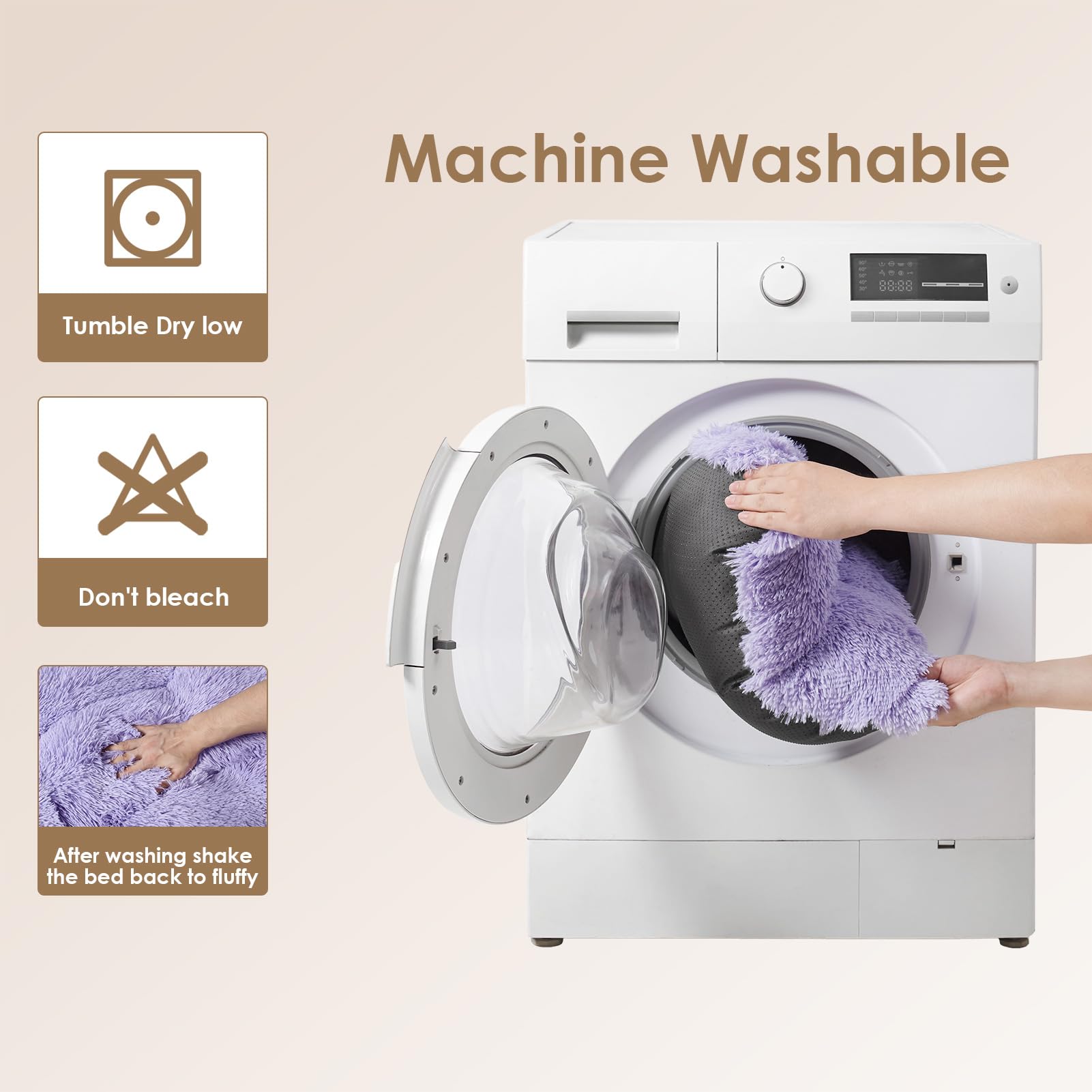 EHEYCIGA cama-perro-talla-mediana ofrece espacio cómodo para perros medianos.