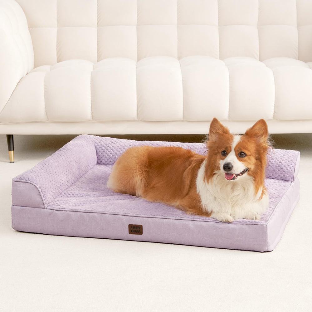 Cama EHEYCIGA tamaño 36x27x6 cm para perros grandes.