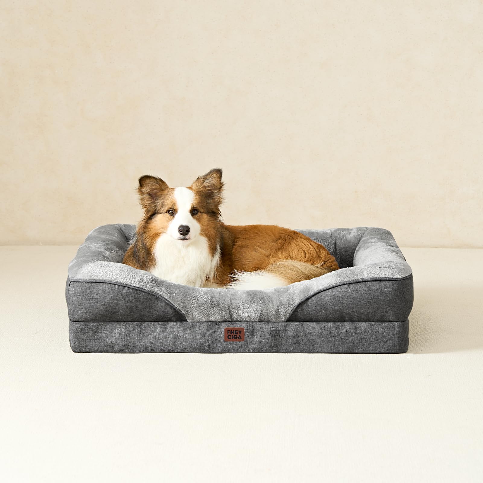 Cama lista para uso diario de EHEYCIGA, descanso estable para mascotas.