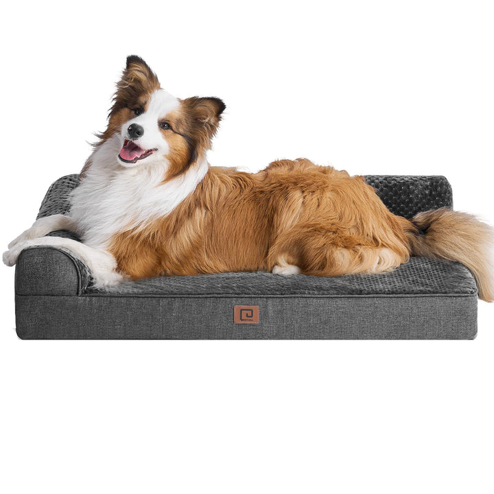 Cama EHEYCIGA XL con espuma de memoria tipo huevo para mayor confort.