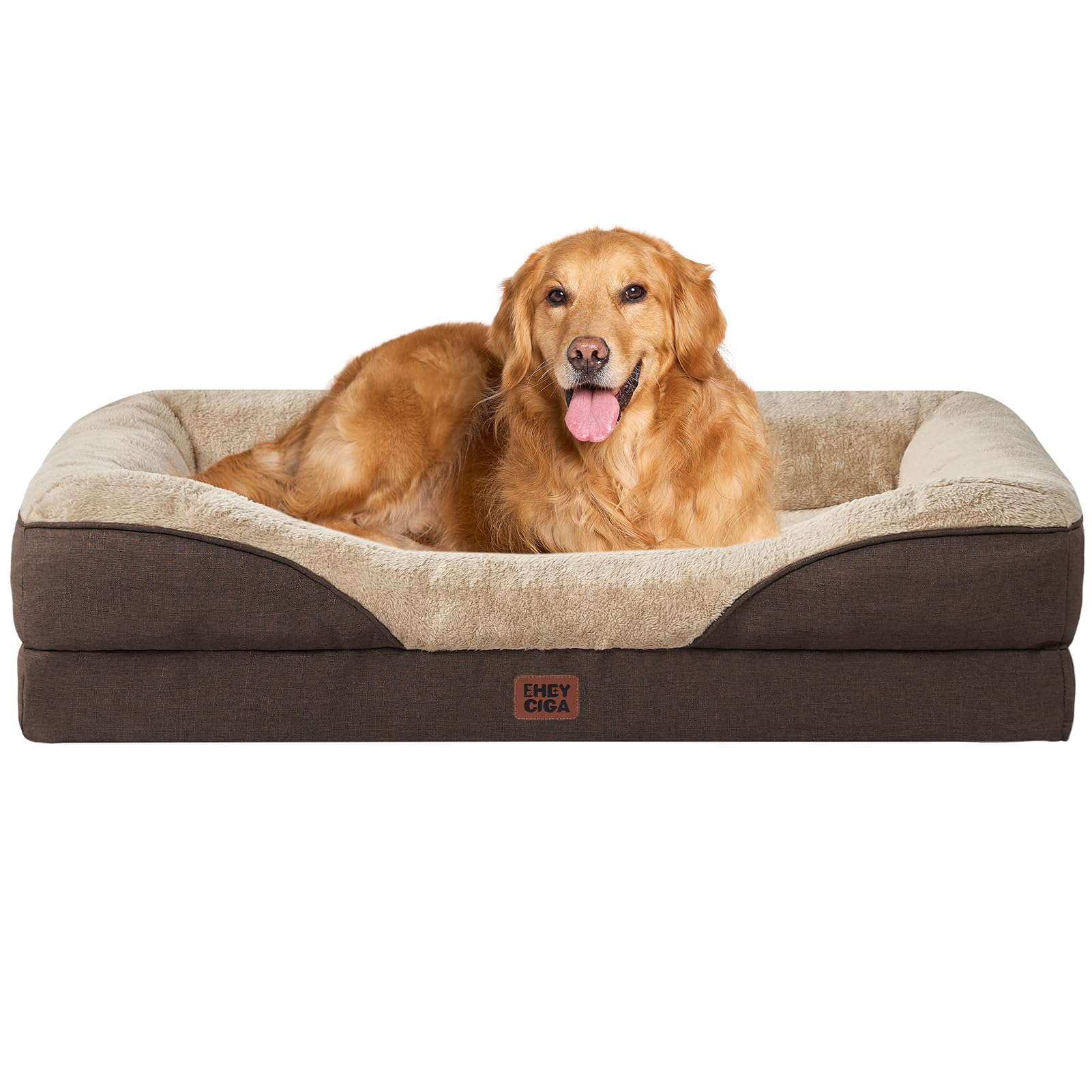 Cama EHEYCIGA XL memoria viscoelástica para mayor comodidad