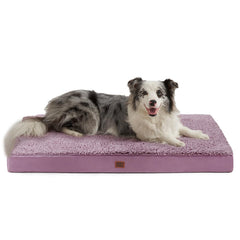 Cama ortopédica EHEYCIGA xl para perros extra grandes ofrece un sueño cómodo.