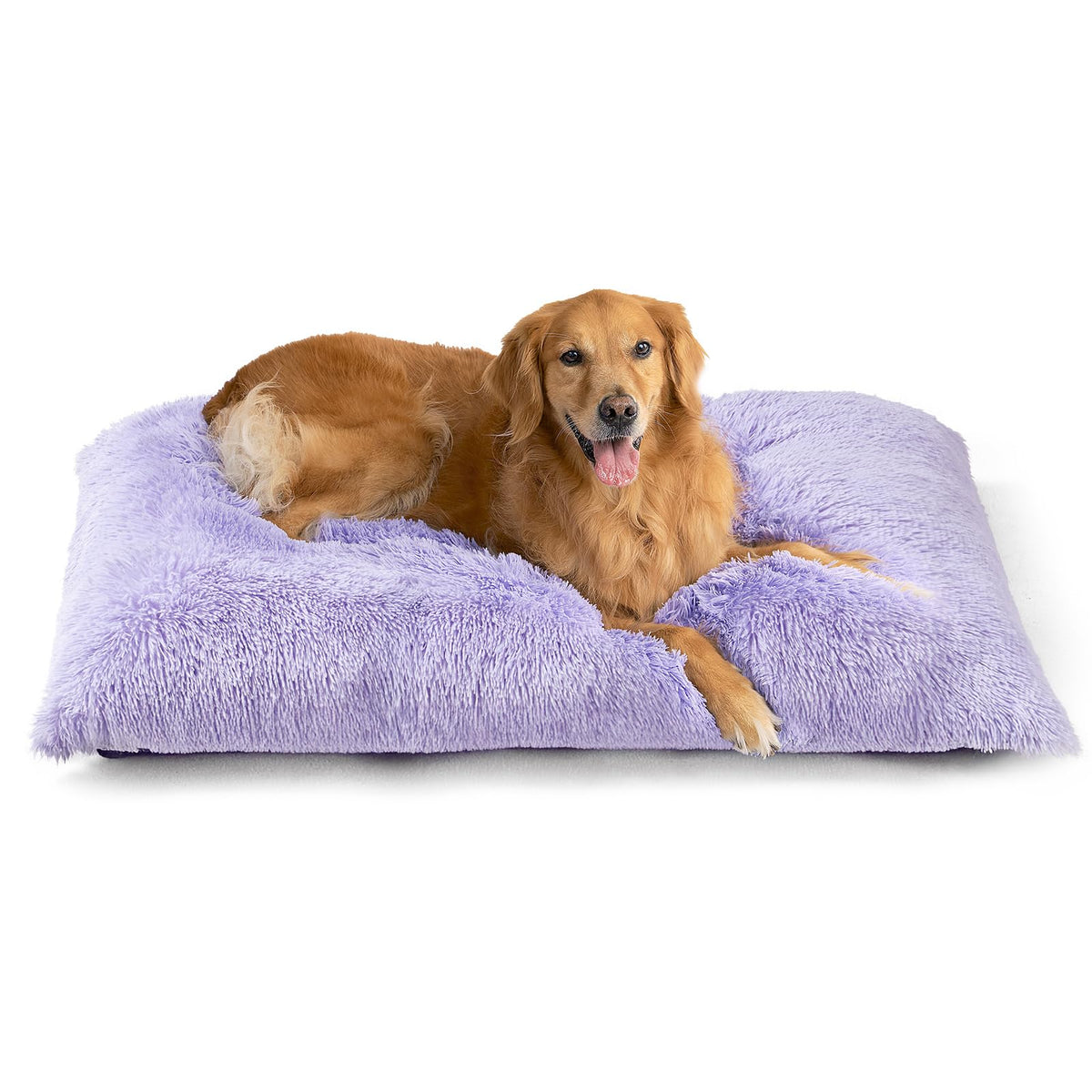 Cama para perro EHEYCIGA XL con pelo falso suave para mayor comodidad.