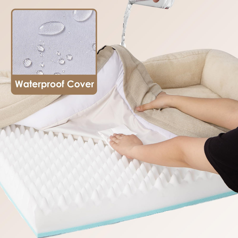 Cama EHEYCIGA XL con forro de felpa, textura suave para roces reconfortantes
