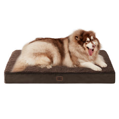 Cama para perros XXL de EHEYCIGA con diseño ergonómico para mayor soporte.