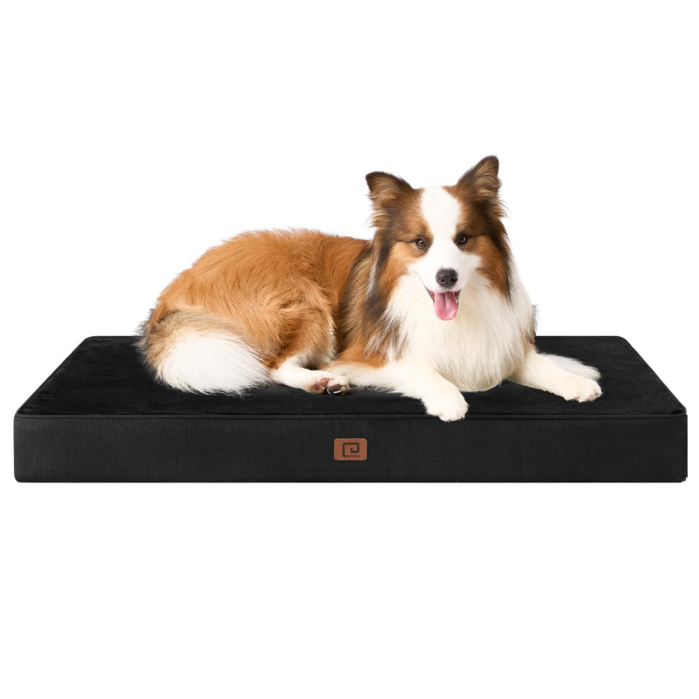 Cama para perros EHEYCIGA impermeable y ortopédica para descanso diario