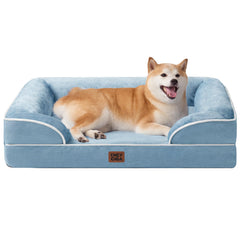 EHEYCIGA cama ortopédica para perros grandes con espuma memoria y soporte suave