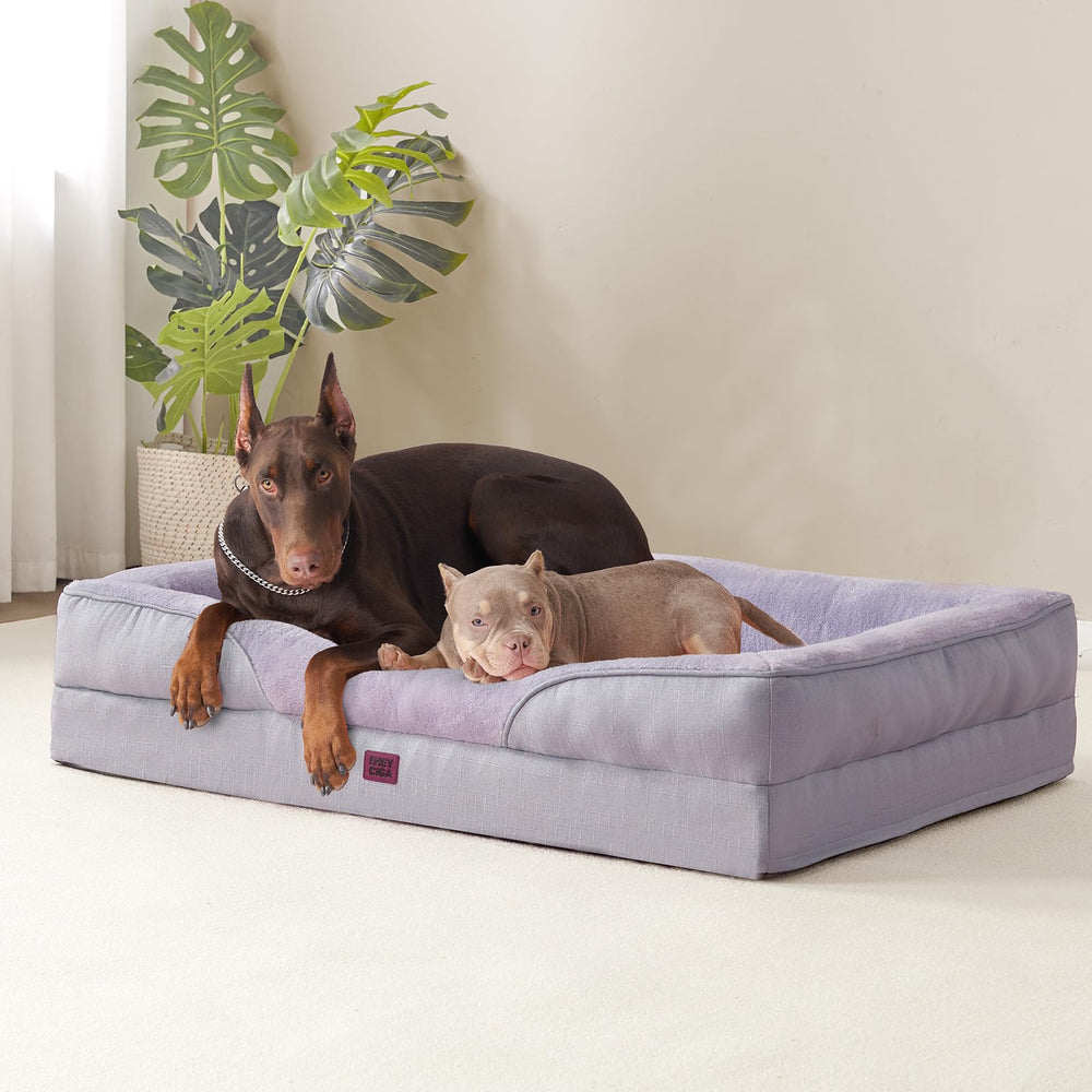Color violeta de la cama EHEYCIGA añade estilo al hogar