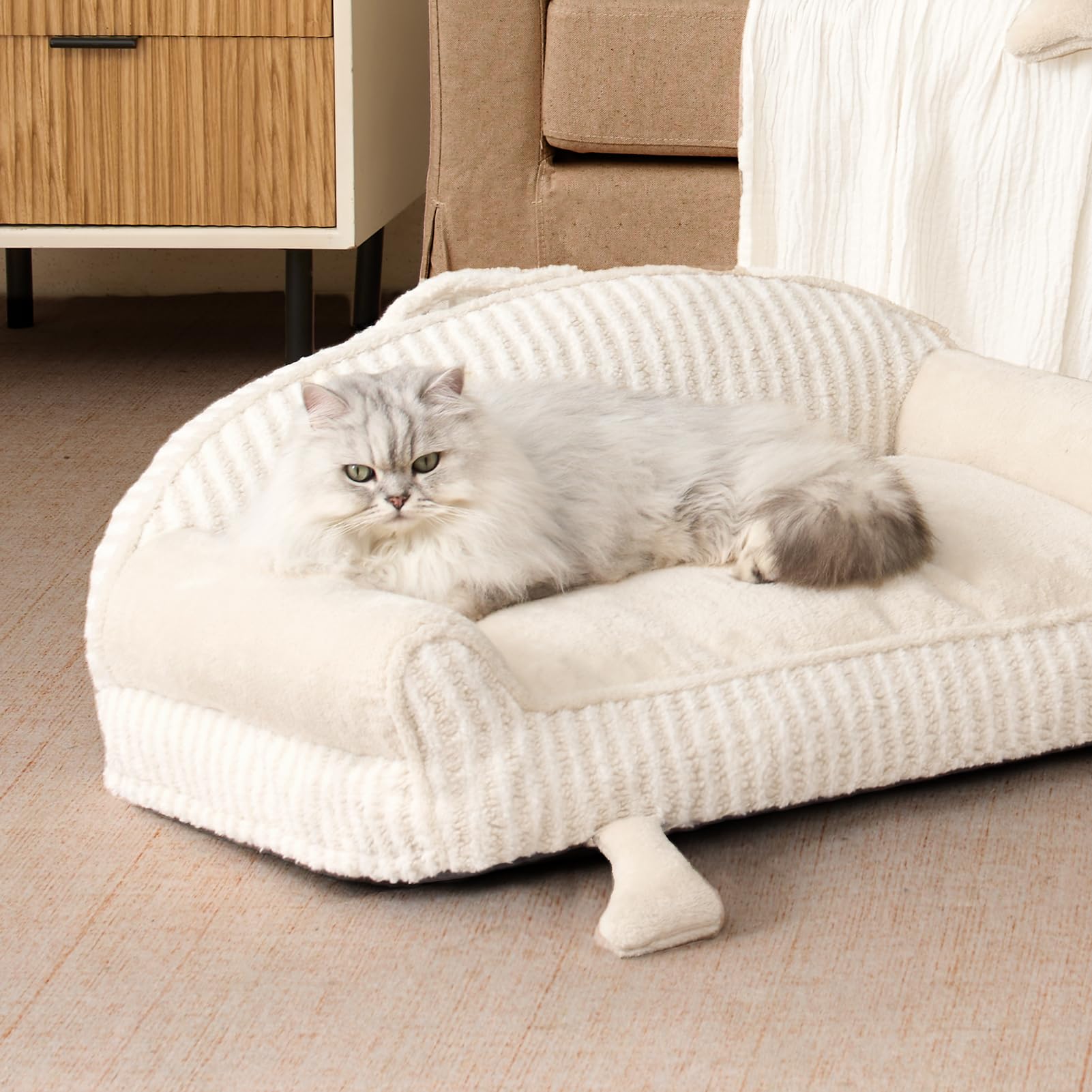 Capa impermeable TPU para cama de perro EHEYCIGA mantiene la superficie seca