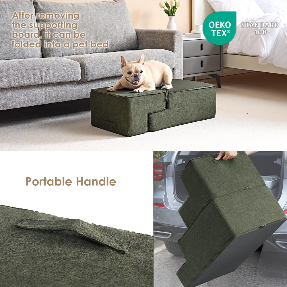 EHEYCIGA diseño plegable que se guarda como cama para cachorro