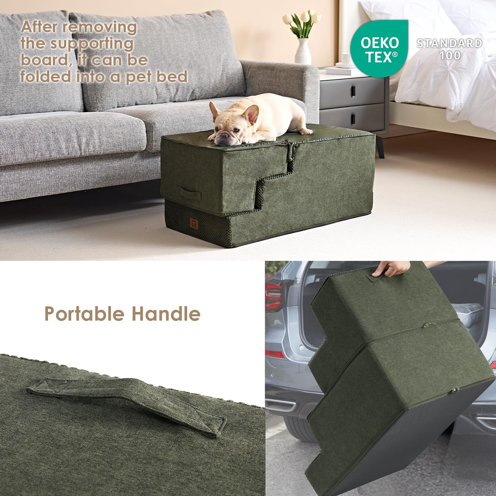 Funda lavable de la escalera EHEYCIGA, limpieza rápida y sencilla.