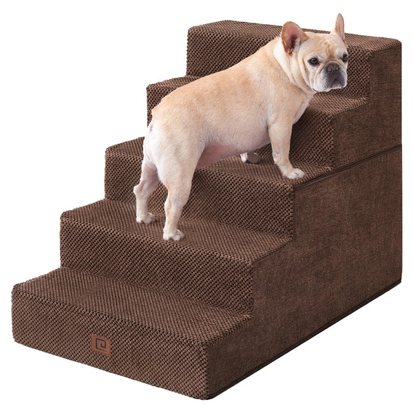 EHEYCIGA escalera color marrón, combina con muebles