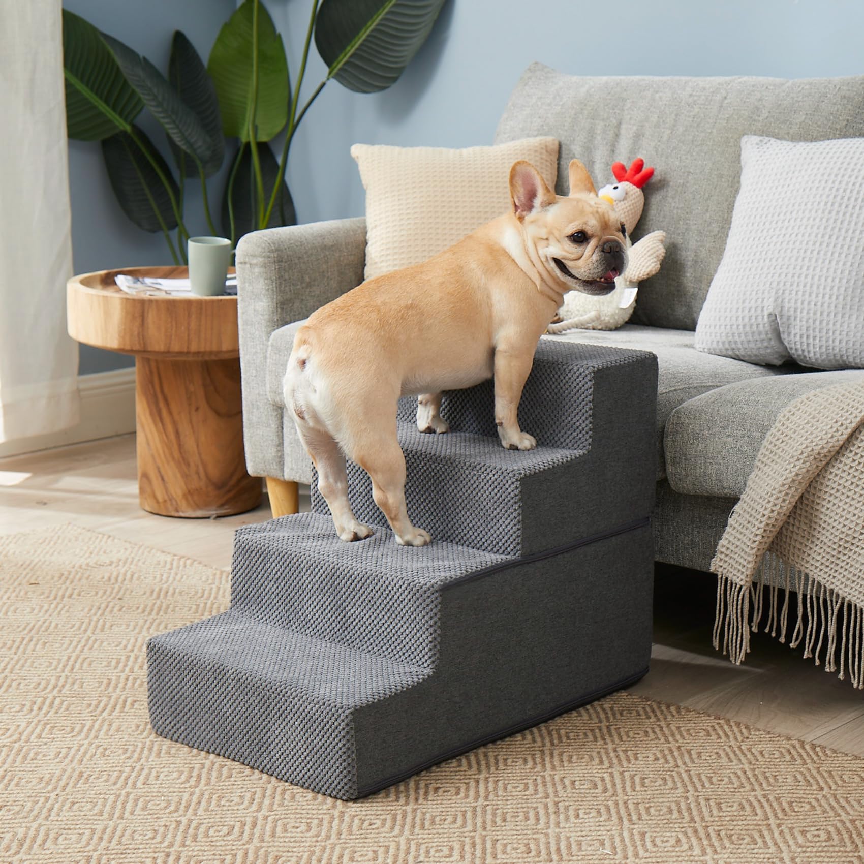 EHEYCIGA funda removible lavable para la escalera, limpieza rápida.