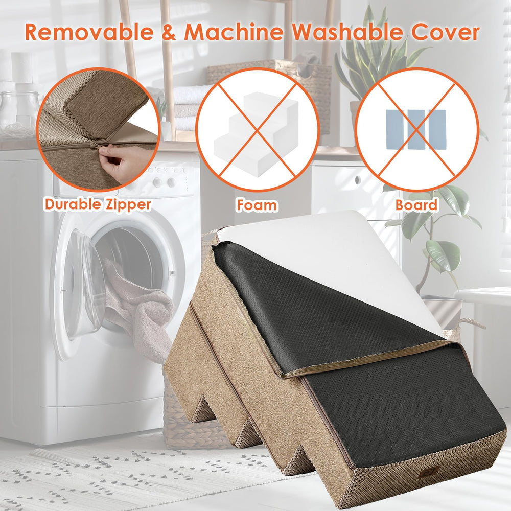 Apto para gatos y perros pequeños con escalera EHEYCIGA.