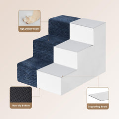 EHEYCIGA escalera plegable para perros, almacenamiento compacto.