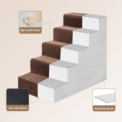 EHEYCIGA escalera de 3 pasos para sofá y cama, ideal para mascotas pequeñas