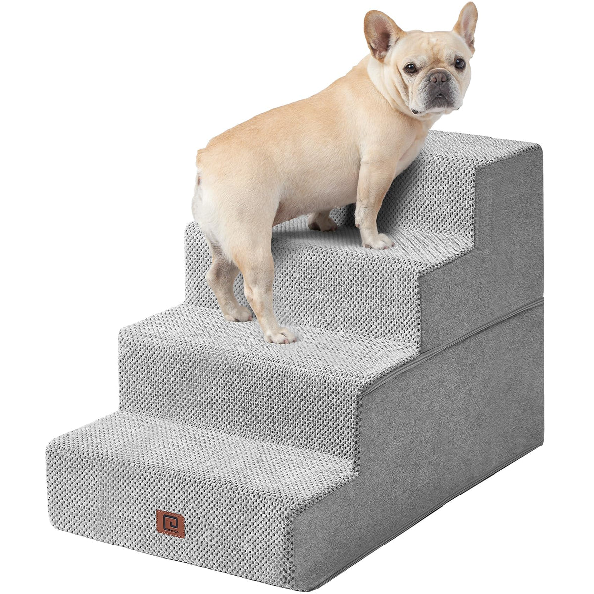 Escalones de EHEYCIGA para cama de 20 pulgadas, ideales para perros y gatos que suben a la cama.