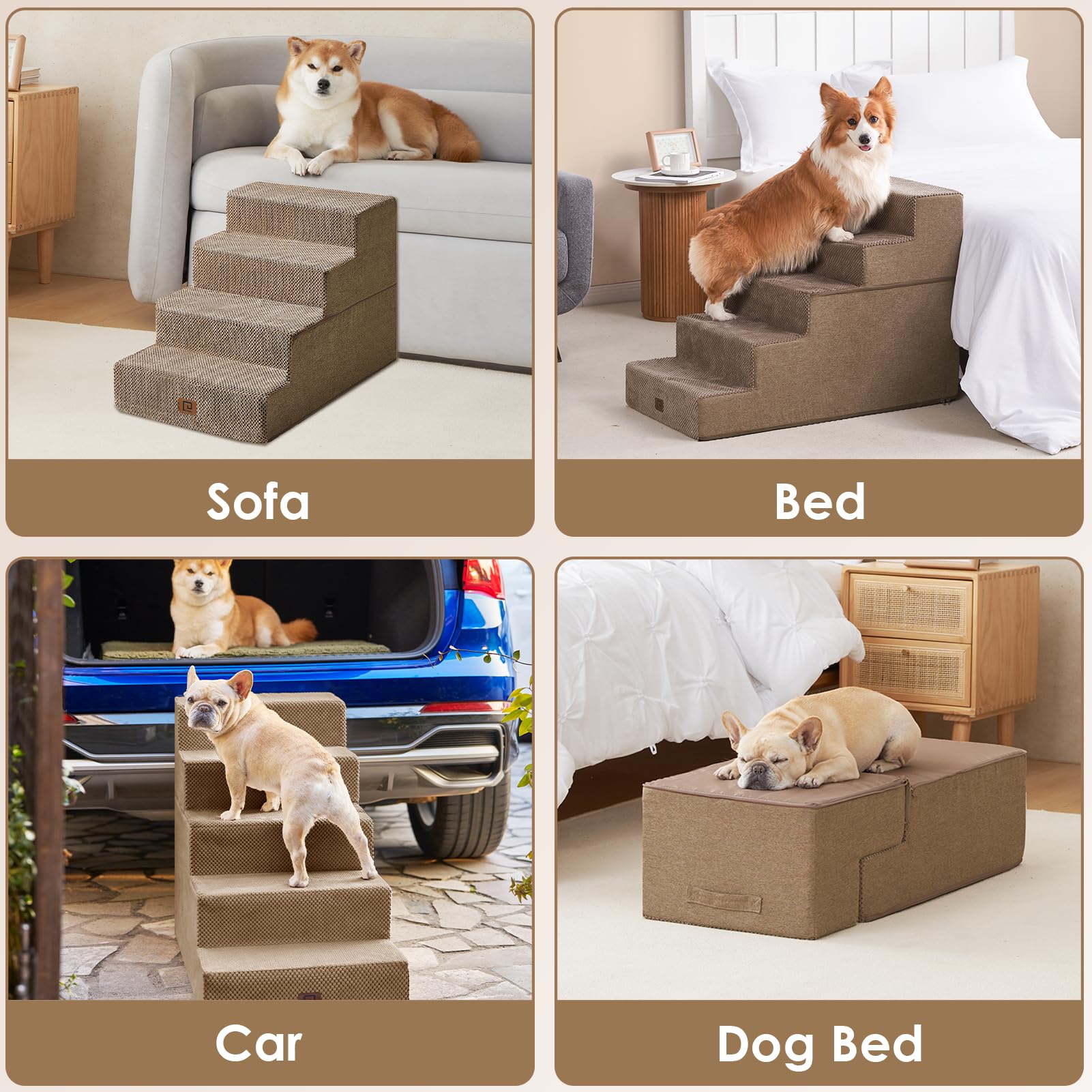 Espuma densa 30D para mayor estabilidad y soporte