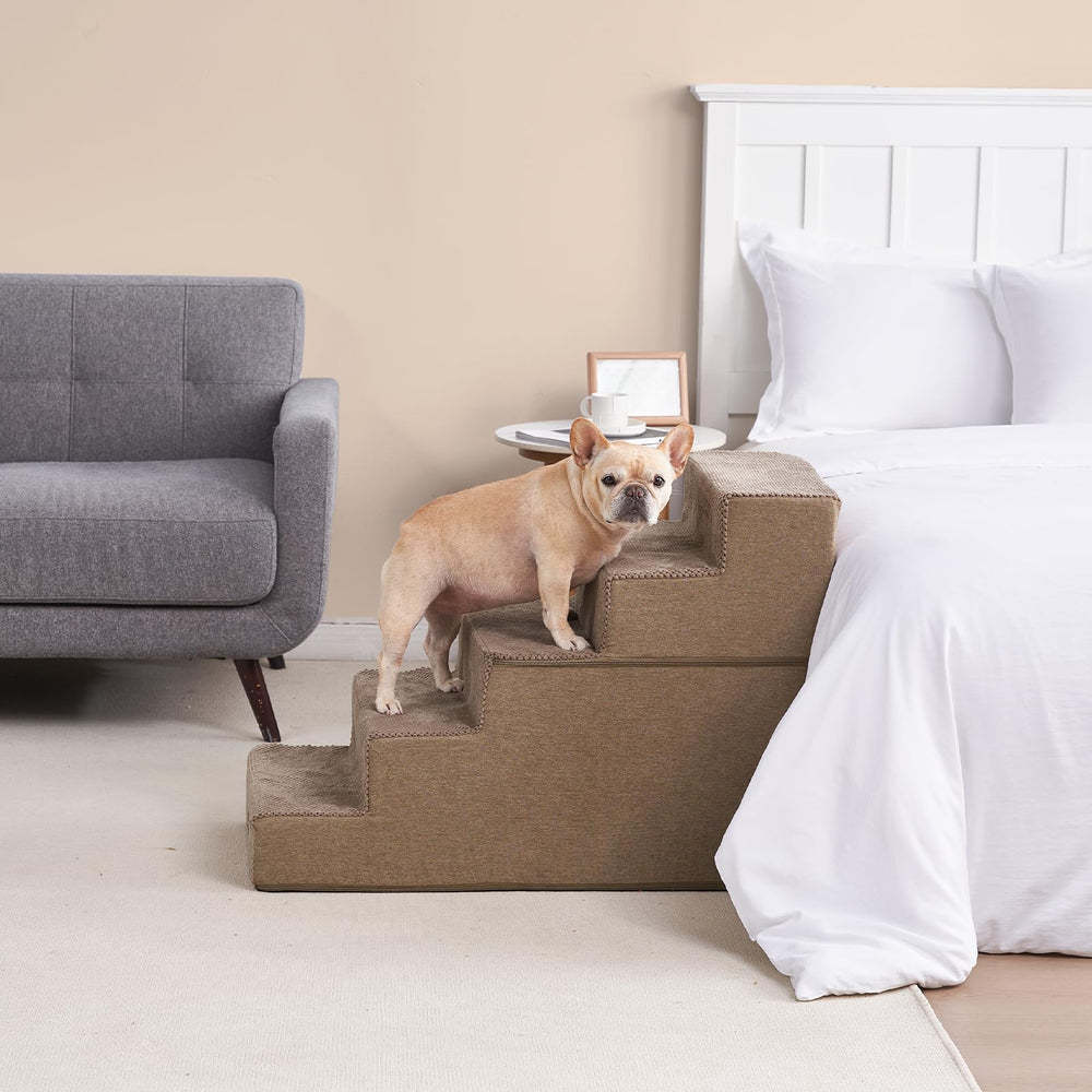 Diseño plegable que se transforma en cama para cachorro